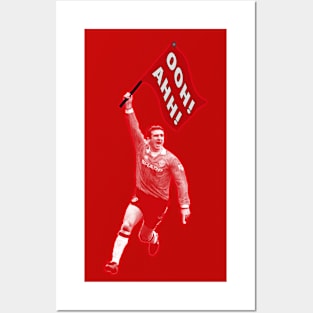 Football Chants - Manc Legends - Eric Cantona - OOH AHH! Posters and Art